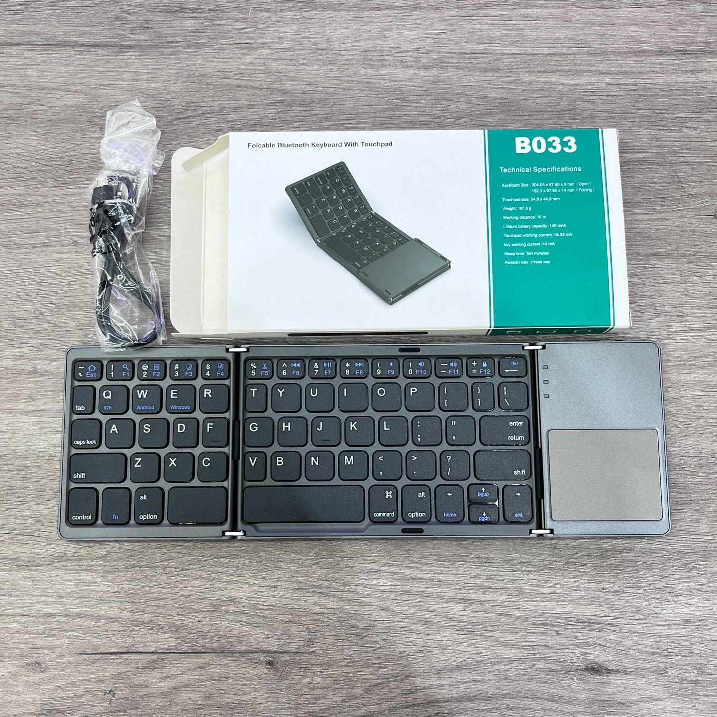 Home Aros Teclado Plegable lleva a todas partes este teclado, cabe el bolso, ligero, úsalos en la Tablet, en tu teléfono en tu PC